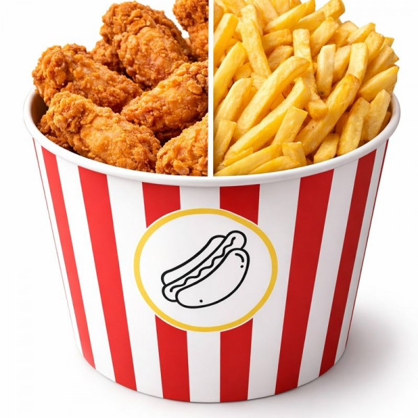 Yam Yam Karışık Çıtır Kova